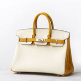 [PD0921] Premium togo leather with crocodile embossing cowhide handbag 25cm and 30cm PD0921