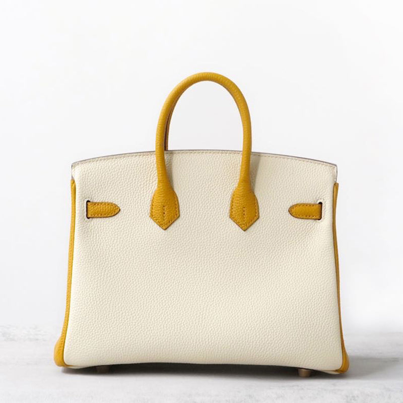 [PD0921] Premium togo leather with crocodile embossing cowhide handbag 25cm and 30cm PD0921