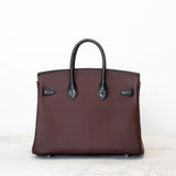 [PD0921] Premium togo leather with crocodile embossing cowhide handbag 25cm and 30cm PD0921