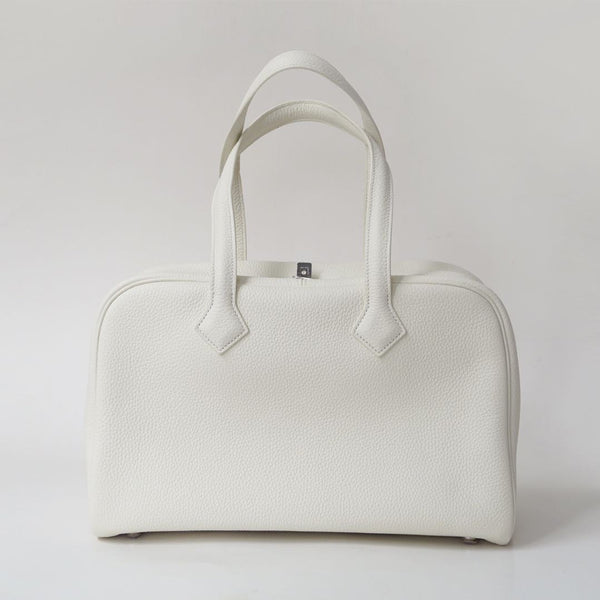 [PD0924] Premium Taurilion Clemence leather large Boston bag delicate colors 35cm laptop bag underarm bag PD0924