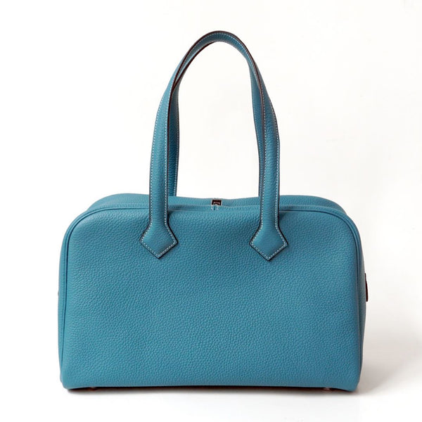 [PD0924] Premium Taurilion Clemence leather large Boston bag delicate colors 35cm laptop bag underarm bag PD0924