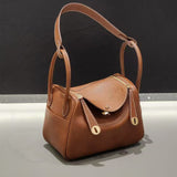 Barenia faubourg leather fashion shoulder bag for women two sizes 19cm and 26cm PD0942