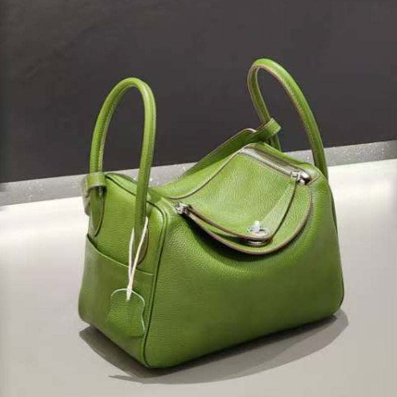 Barenia faubourg leather fashion shoulder bag for women two sizes 19cm and 26cm PD0942