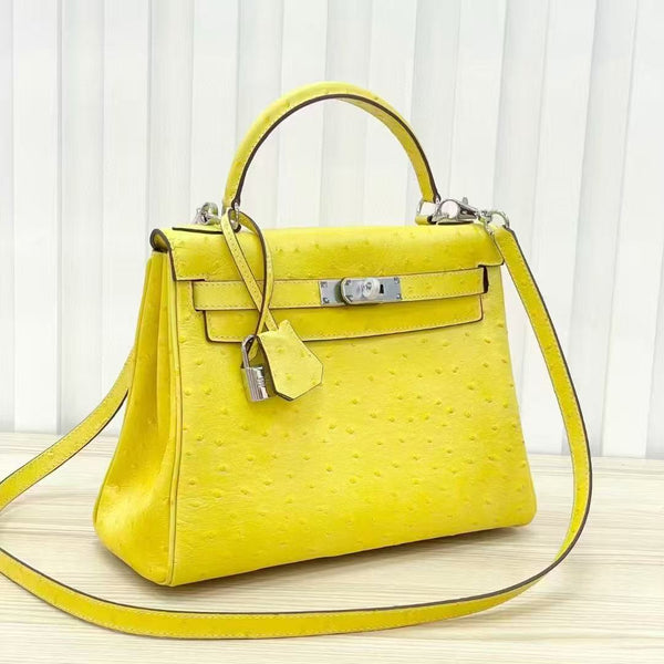 28cm rare leather embossed premium cowhide with sling roomy bag for women PD0954