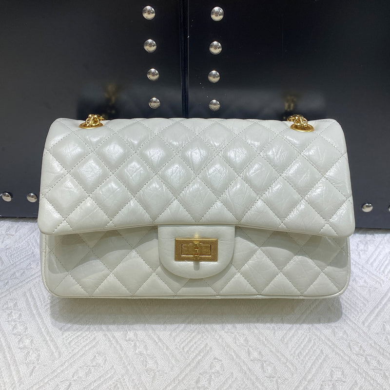 [PD0989] Premium Hand-distressed top grain cowhide double flap diamond quilted bag for women PD0989