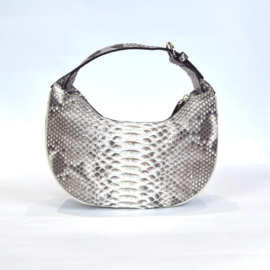 [PD0995] 28cm luxurious Full snakeskin moon bag crossbody bag for party occasion wear for women PD0995