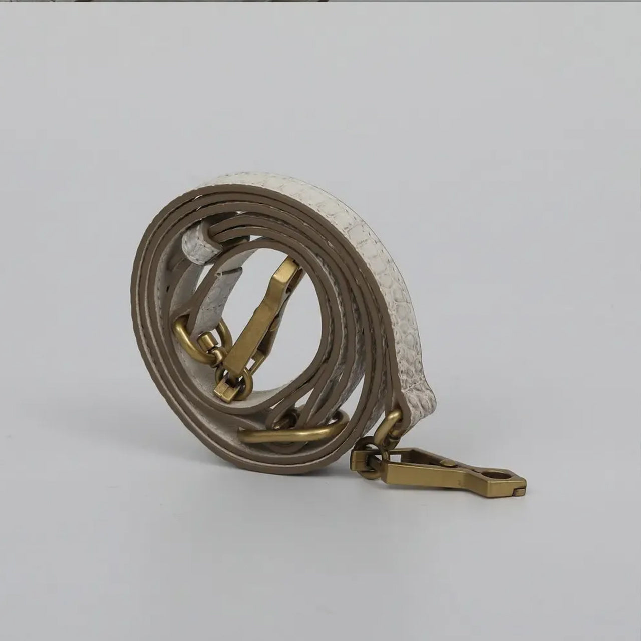 Women's Top-Handle Flap Shoulder Bag in Premium Crocodile Leather PD1007