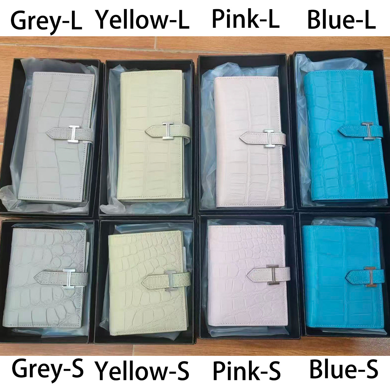 [PD1009] Limited edition full handmade crocodile real leather wallet delicate gift wallet PD1009