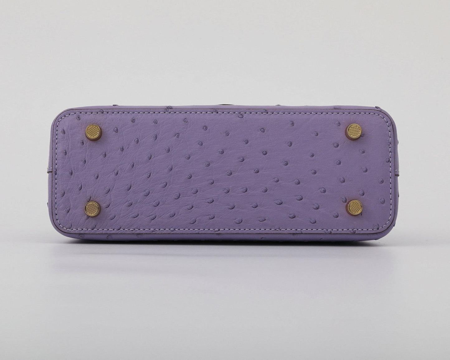 [PD1036] Size 21cm handmade genuine Orstrich full leather small V style handbag crossbody sling bag PD1036