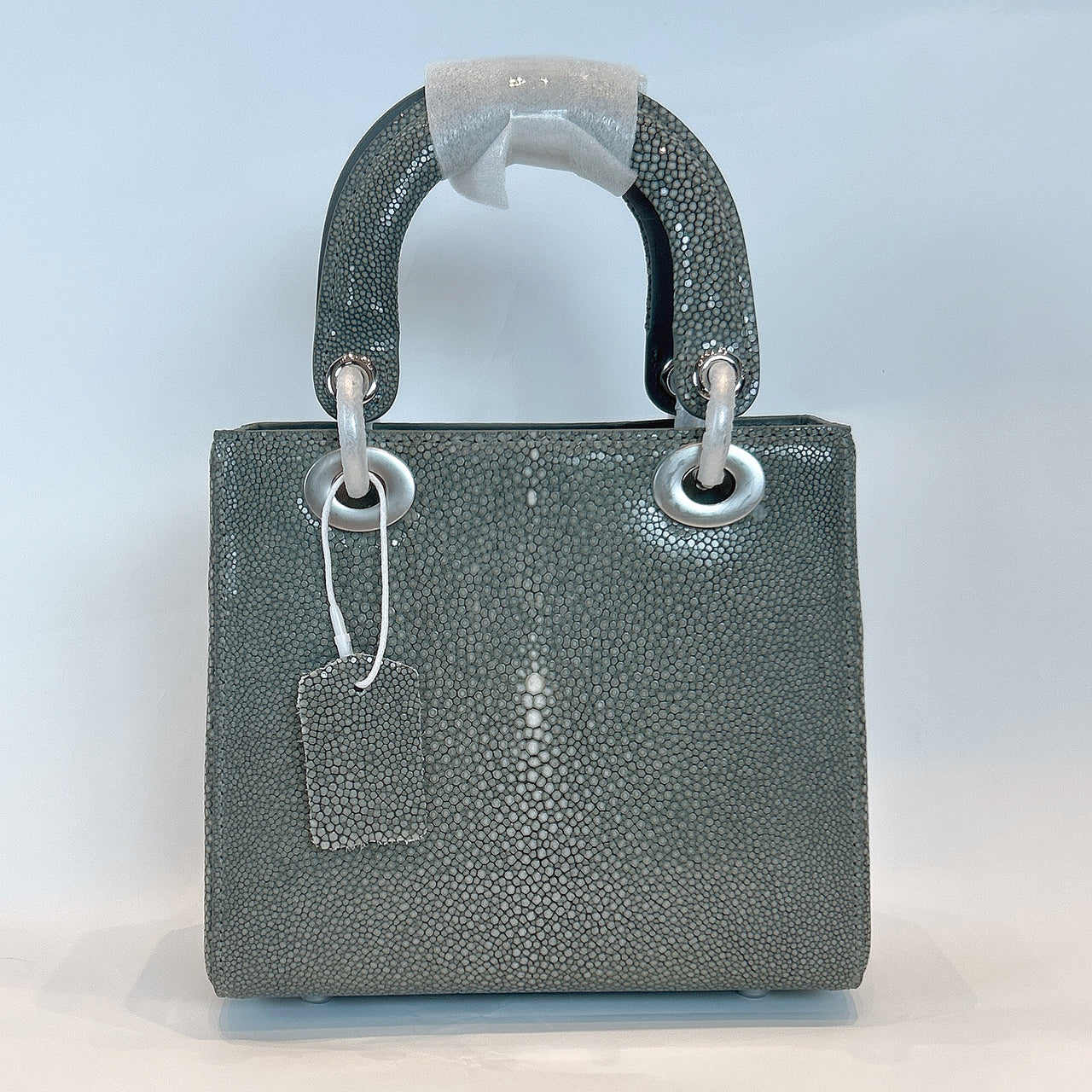 [PD1051]Luxury Shagreen Handbag: Waterproof, Scratch & Stain Resistant Tote and Crossbody Purse for Women PD1051