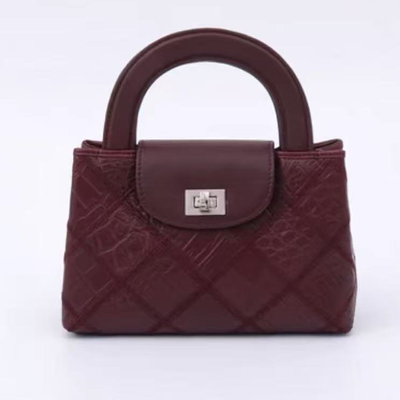 [PD1077] Handmade genuine crocodile leather nano style 19cm long chain strap crossbody handbag PD1077