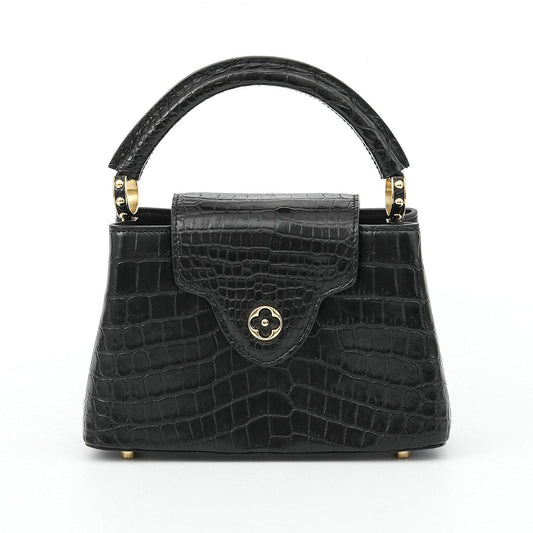 [PD1112] Luxurious Genuine crocodile leather V bag with long strap can fit promax handbag for events crossbody PD1112