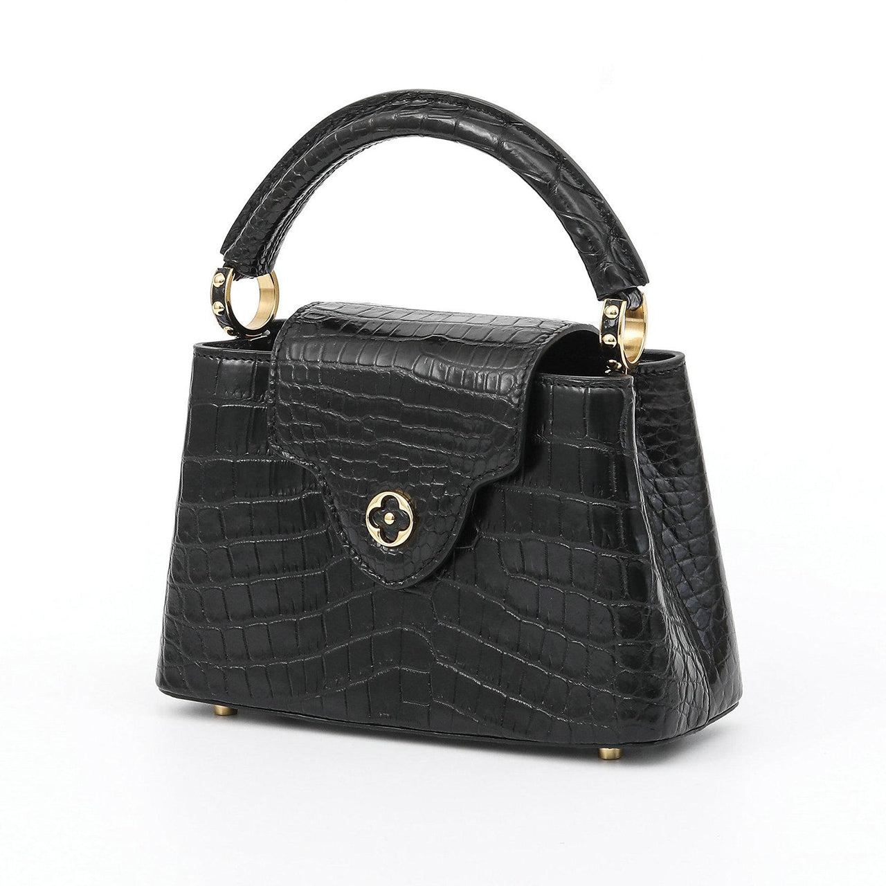 [PD1112] Luxurious Genuine crocodile leather V bag with long strap can fit promax handbag for events crossbody PD1112