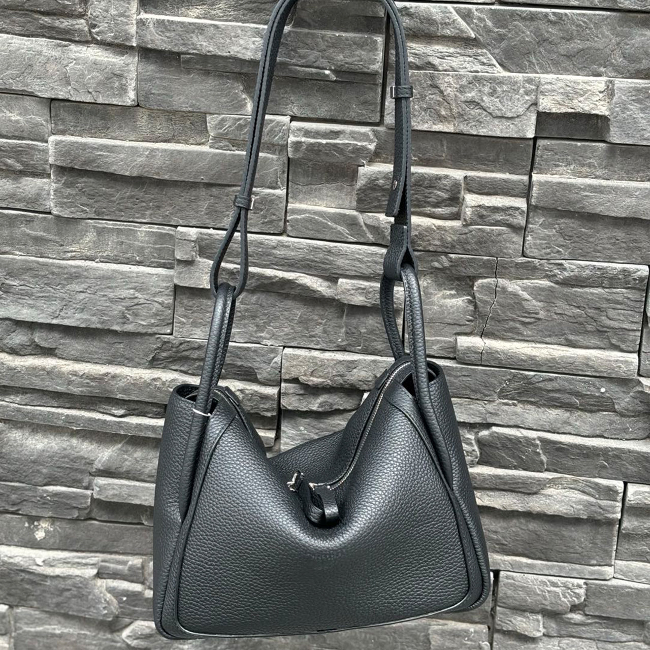 [PD1117] High-Quality Top Grain Cowhide Leather Handbag - Women's Pillow-Shaped Bag, Genuine Leather Shoulder Bag & Crossbody Bag PD1117