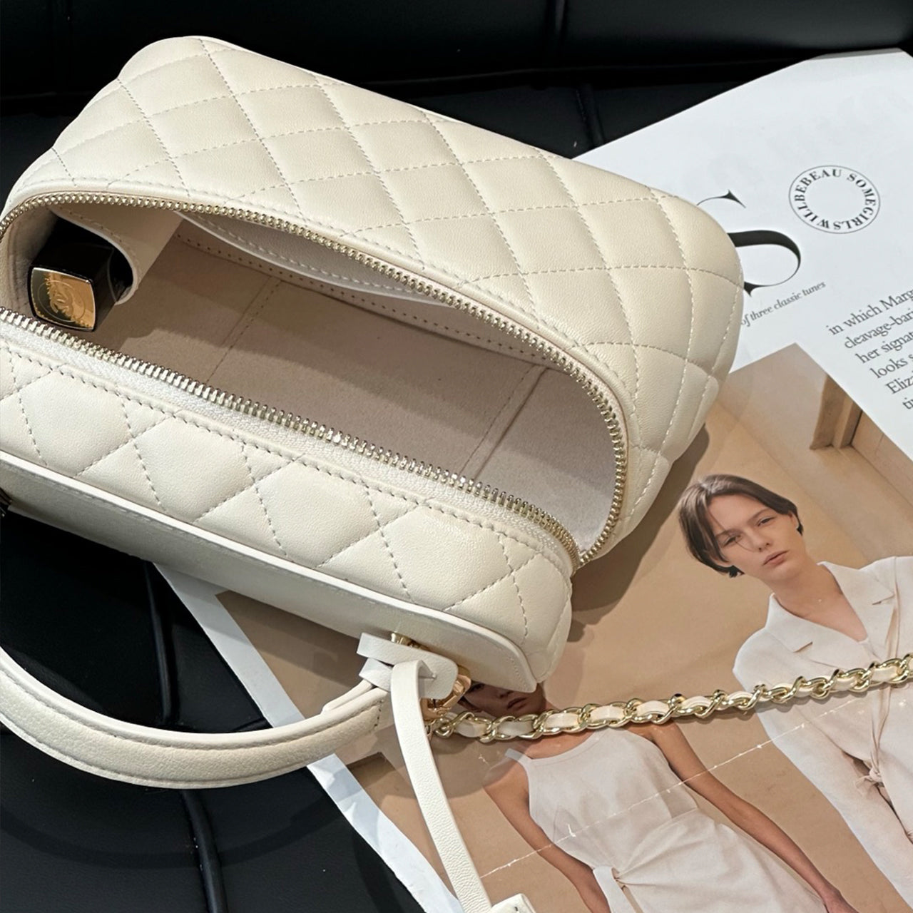 [PD1157] Women's lambskin leather handbag, shoulder bag and crossbody bag PD1157