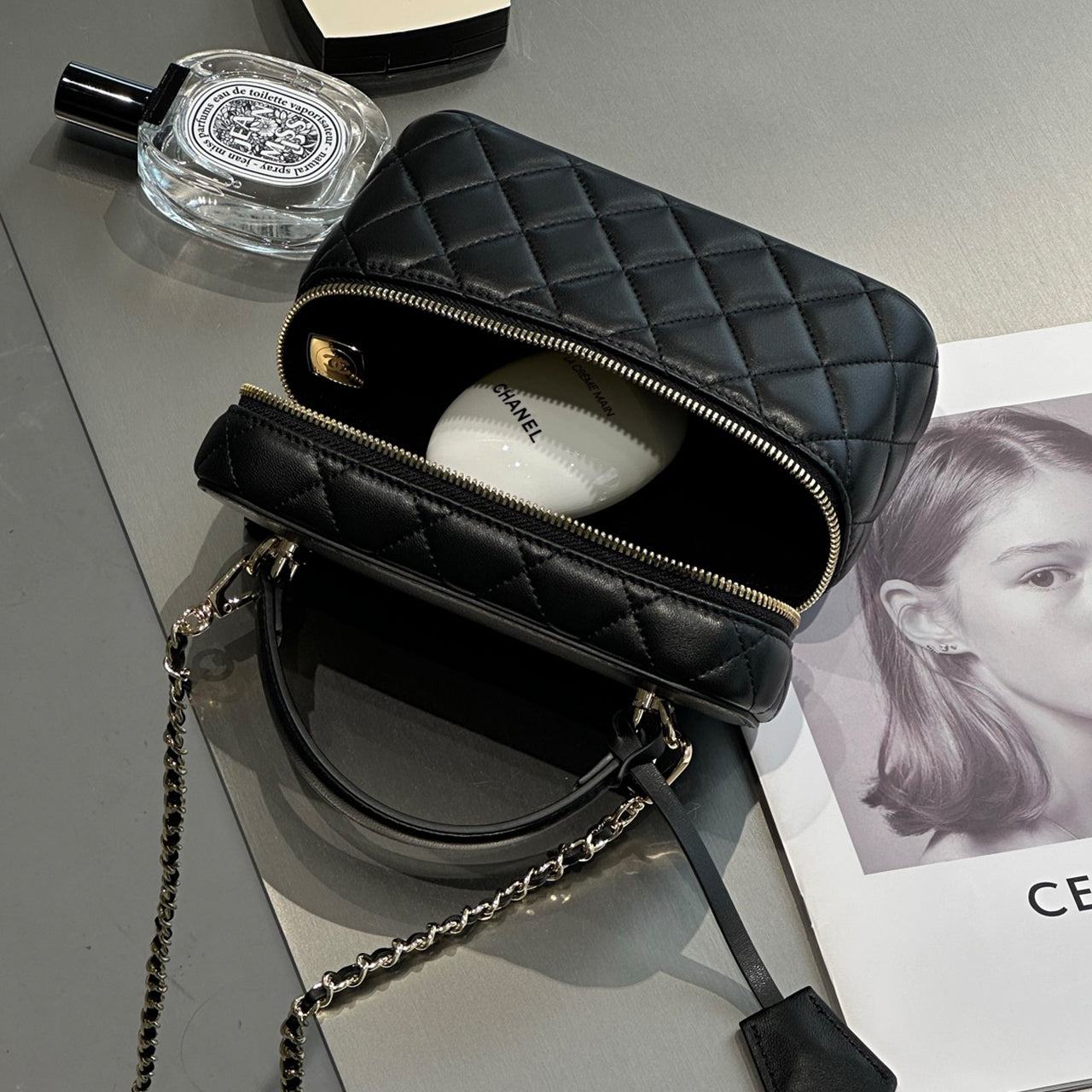 [PD1157] Women's lambskin leather handbag, shoulder bag and crossbody bag PD1157