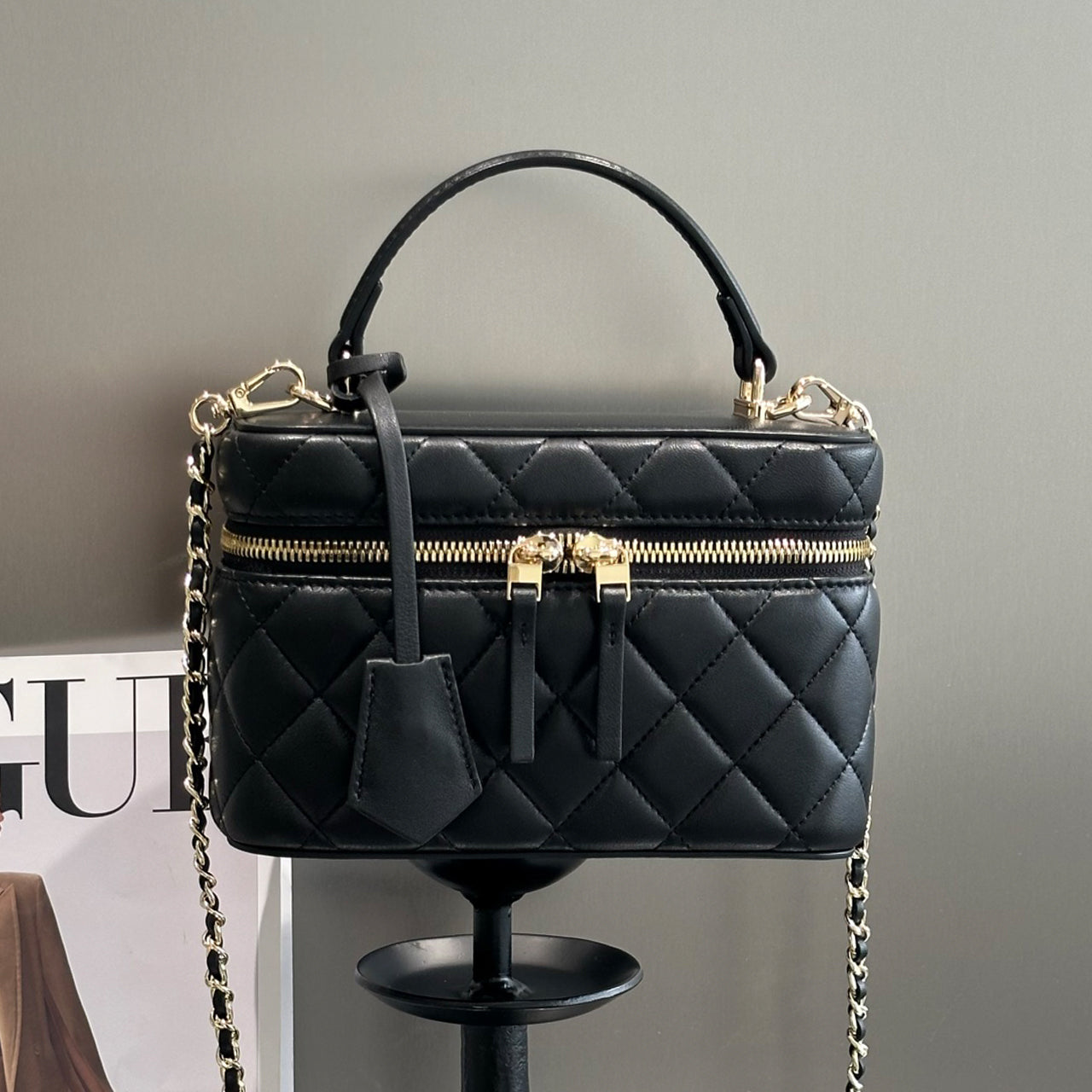 [PD1157] Women's lambskin leather handbag, shoulder bag and crossbody bag PD1157