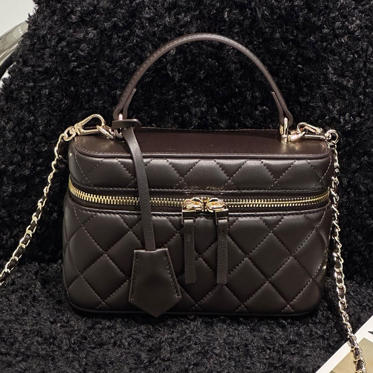 [PD1157] Women's lambskin leather handbag, shoulder bag and crossbody bag PD1157