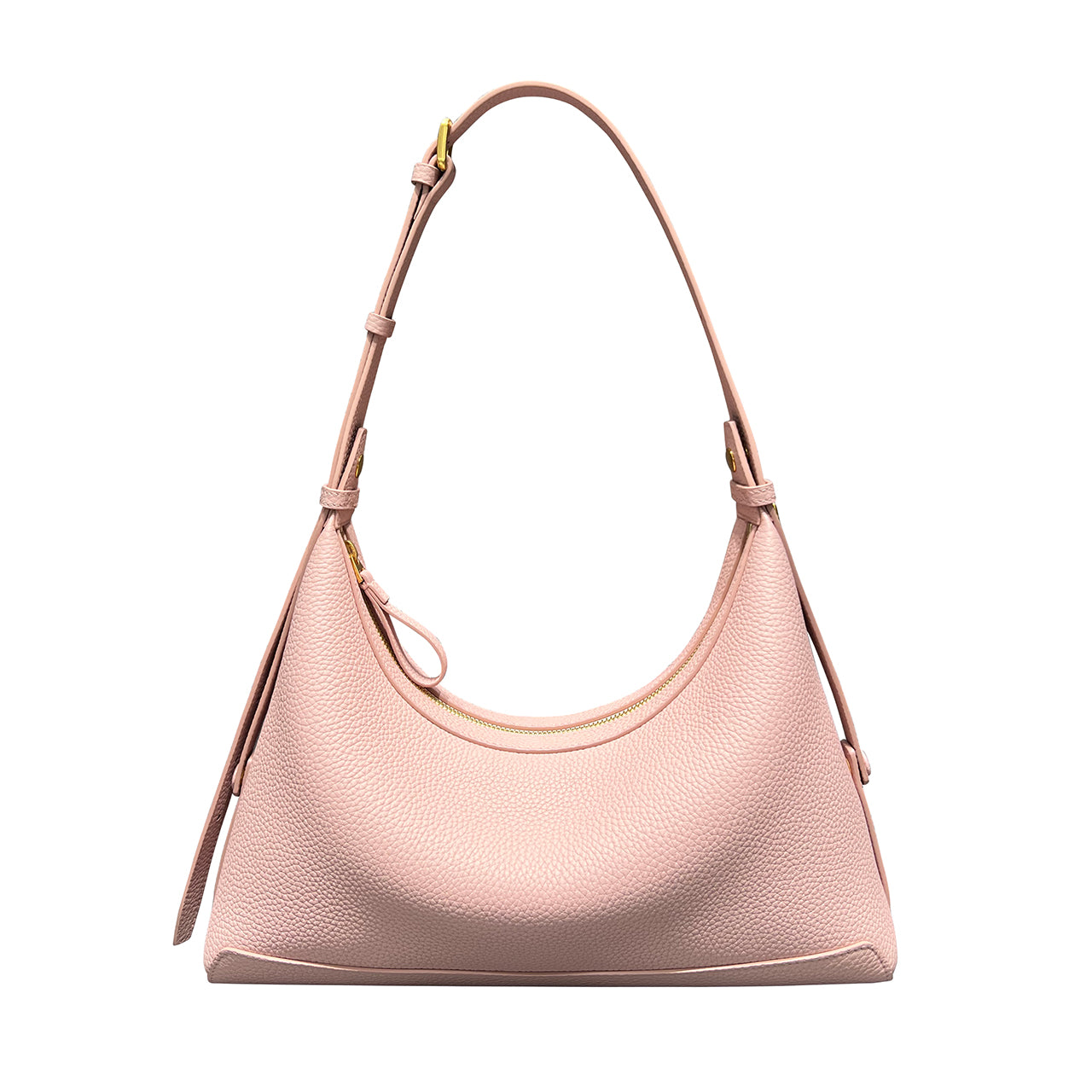 [PD1172] Top-grain leather Hobo Bag – High-Quality Cowhide Leather Shoulder & Crossbody Sling Bag for Women PD1172