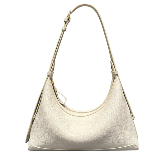 [PD1172] Top-grain leather Hobo Bag – High-Quality Cowhide Leather Shoulder & Crossbody Sling Bag for Women PD1172