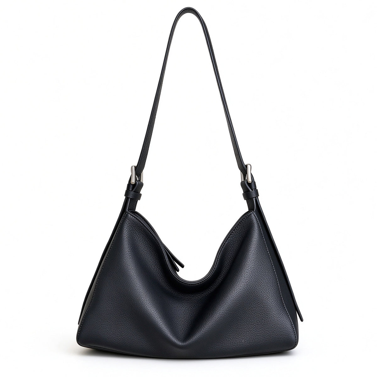 [PD1192] Women's Soft Deer-Grain Top-Grain Cowhide Leather Tote Bag & Hobo Bag – Shoulder, Crossbody & Sling Bag PD1192