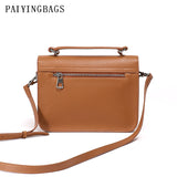 [PD0132]High-quality full-grain leather soft and durable can be worn crossbody or carried by hand messenger bag PD0132