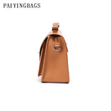 [PD0132]High-quality full-grain leather soft and durable can be worn crossbody or carried by hand messenger bag PD0132