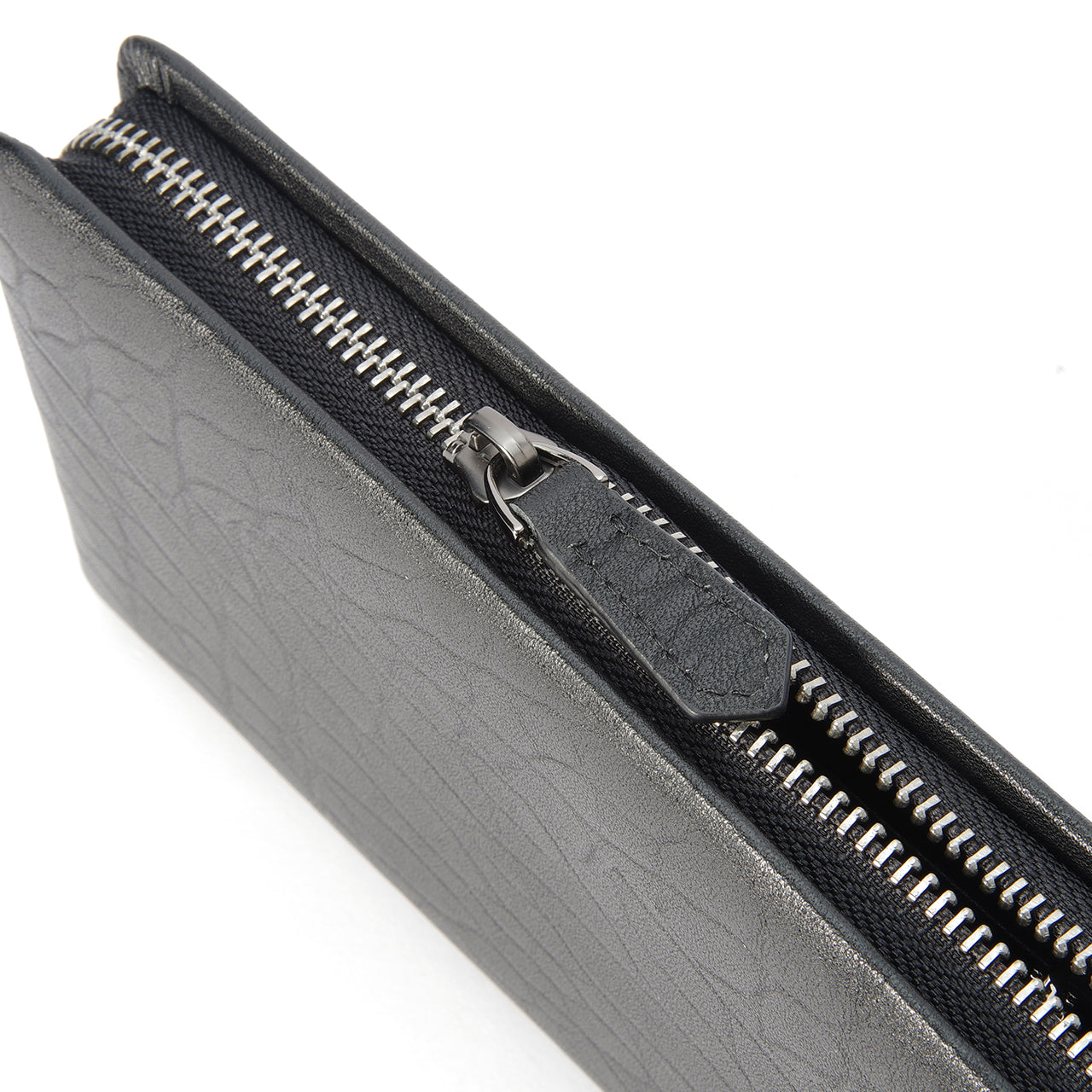[PD0354]Men's long wallet top grain leather wristlet PD0354