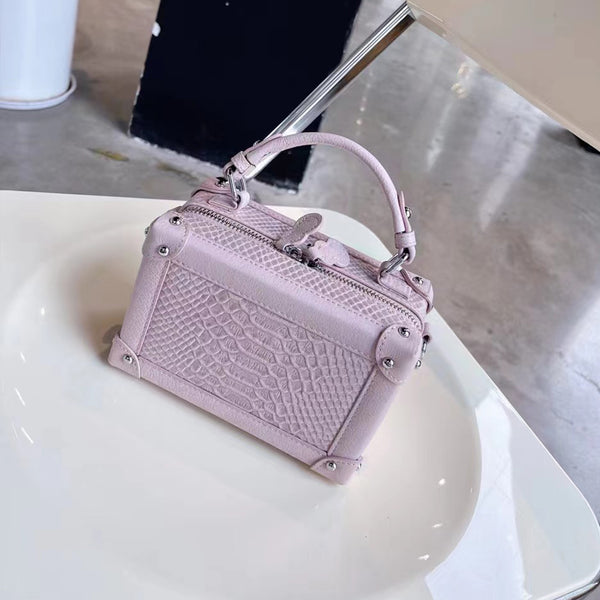 [PD0378]Luxury grade yak leather handbag crossbody box bag PD0378PD0378